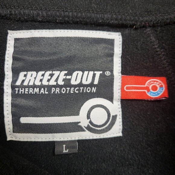 Freeze Out Thermal Protection Mens Large Long Sleeve Shirt 1/4 Zip Base Layer - Picture 10 of 11